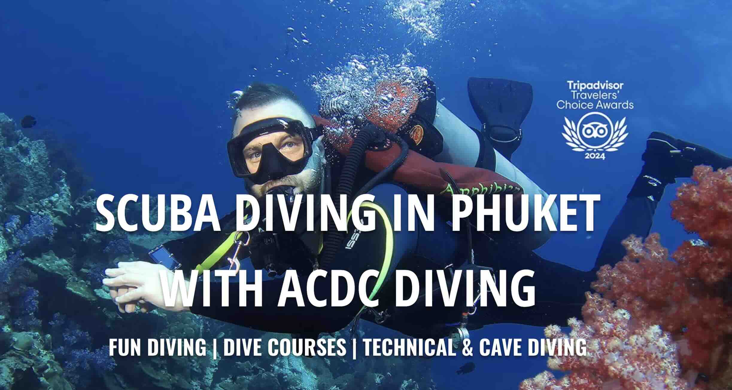 ACDC Diving Phuket dive shop in Phuket, Thailand ACDC Diving Phuket dive shop in Phuket, Thailand