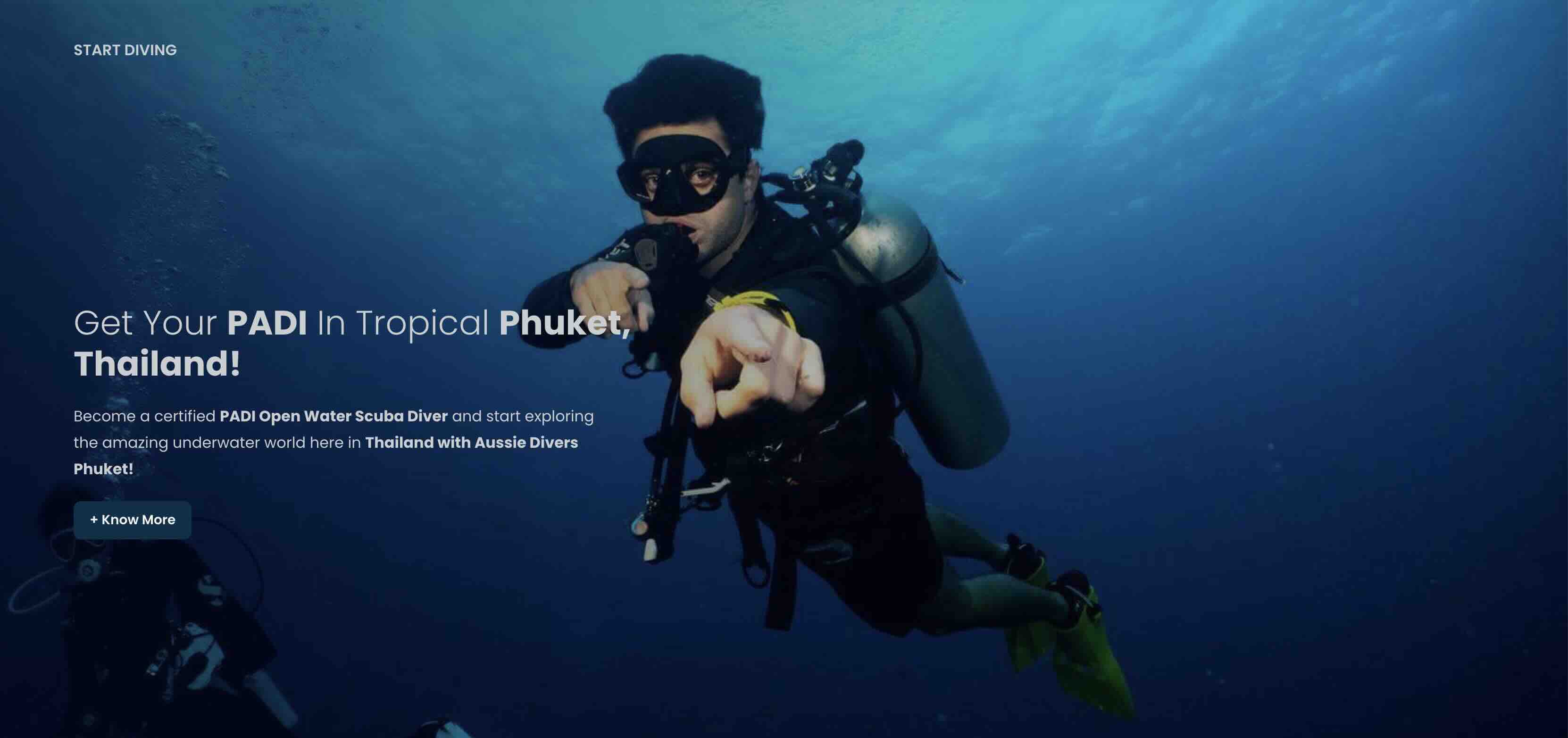 Aussie Divers Phuket dive shop in Phuket, Thailand Aussie Divers Phuket dive shop in Phuket, Thailand