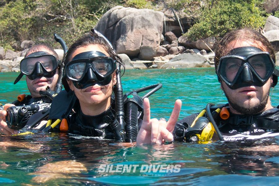 Silent Divers dive shop in Koh Samui, Thailand Silent Divers dive shop in Koh Samui, Thailand